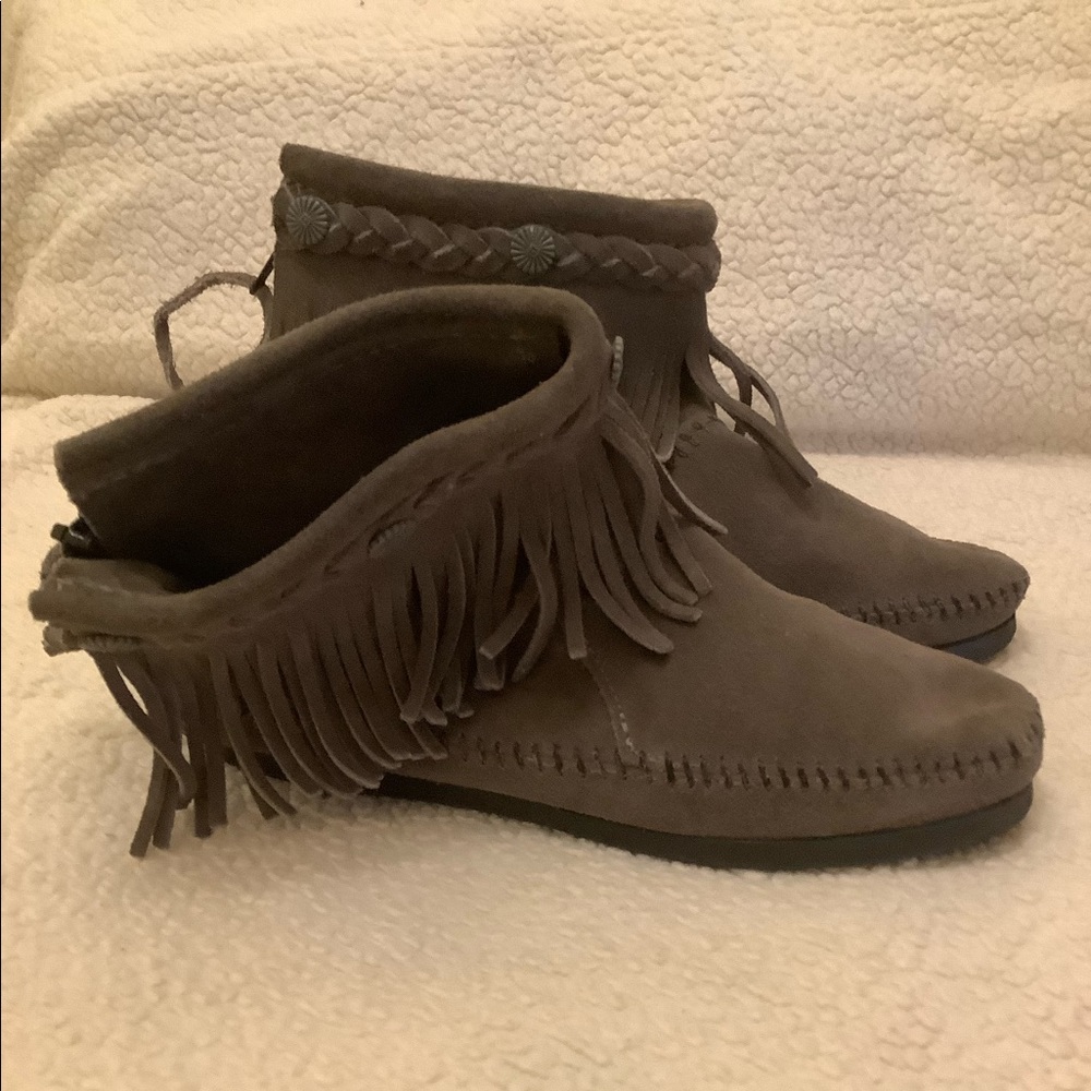 Minnetonka women’s booties.